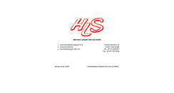 Desktop Screenshot of hls-service.de